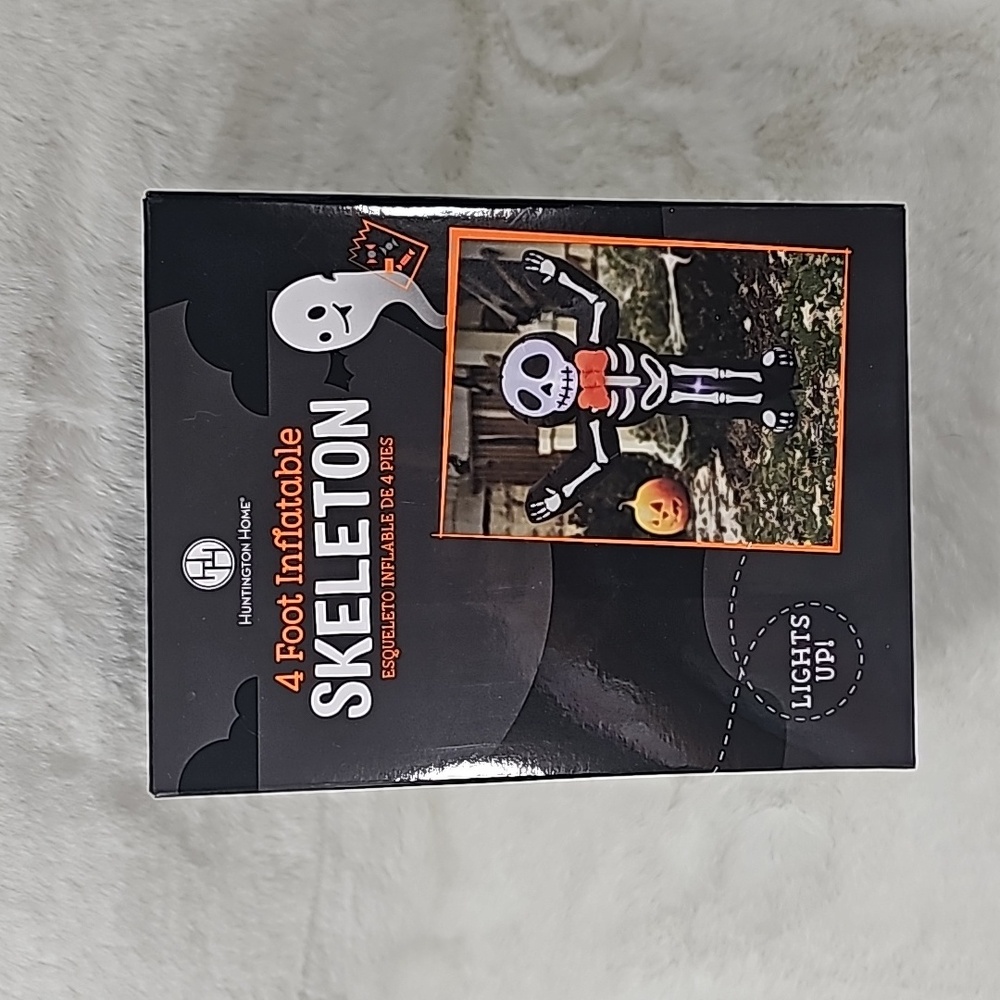 Huntington Home 4 Foot Inflatable Skeleton
